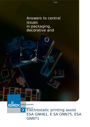 Eltex electrostatic print assist system
