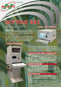 Solvent analyser Neptune 803