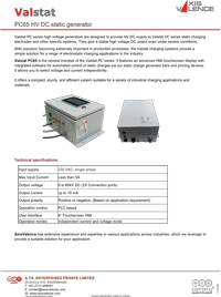 Valstat PC65 charging system