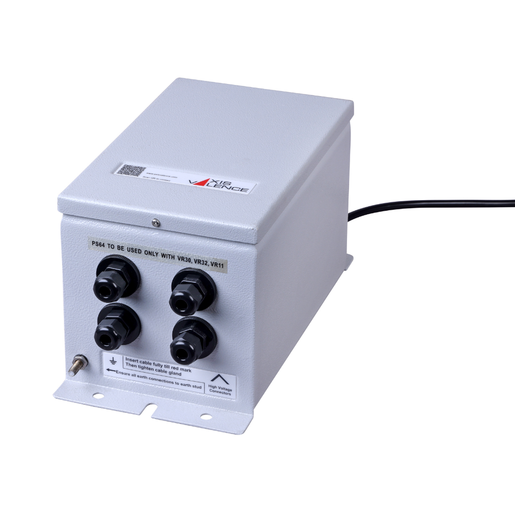 Valstat® IE12 static eliminator-Ionising air edger with gun, 3Meters HV cable and quick coupler for 6mm tube inlet for compressed ai