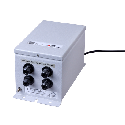 Valstat® PS64 HV AC power source STD 2 m 3 core (L-N-E) cable,On/Off illuminated switch.