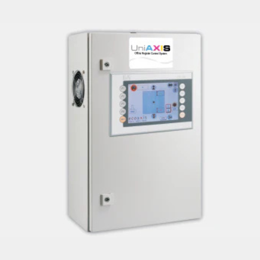 UniAXIS print, coat, cut-to-mark register controller