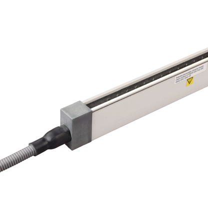 Valstat®VR20XA AC static eliminating bar Inline cable entry EL-0015,OL-0120mm;2.5 Meters HV cable for installation in exproofarea Ex II 2G IIA T6 Gb (Ta 0ºC to + 50ºC)