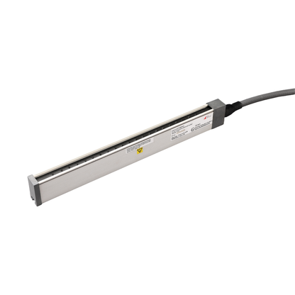 Valstat®VR20XA AC static eliminating bar Inline cable entry EL-0015,OL-0120mm;2.5 Meters HV cable for installation in exproofarea Ex II 2G IIA T6 Gb (Ta 0ºC to + 50ºC)