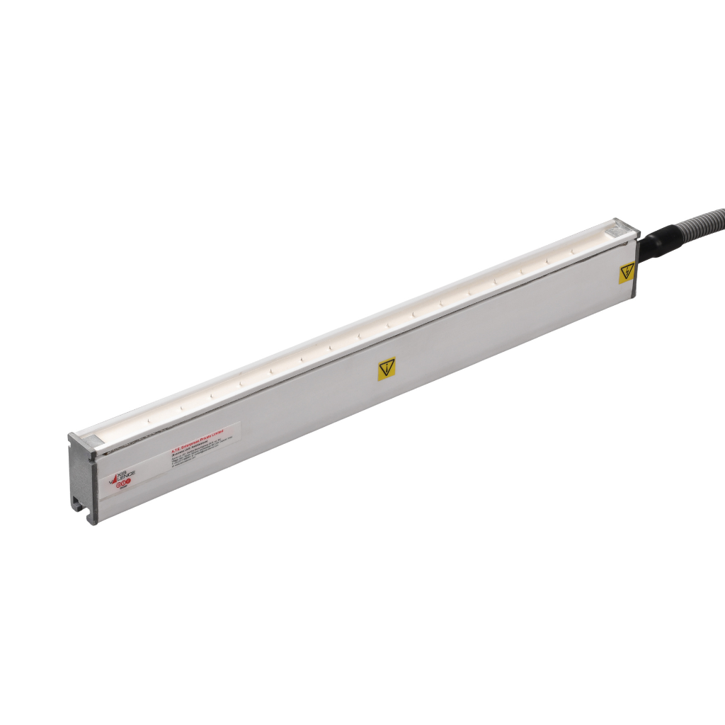 Valstat®VR30C AC shockless static eliminating bar CE, EL-4400, OL-4490, WW-4400mm; 3Meters HV cable