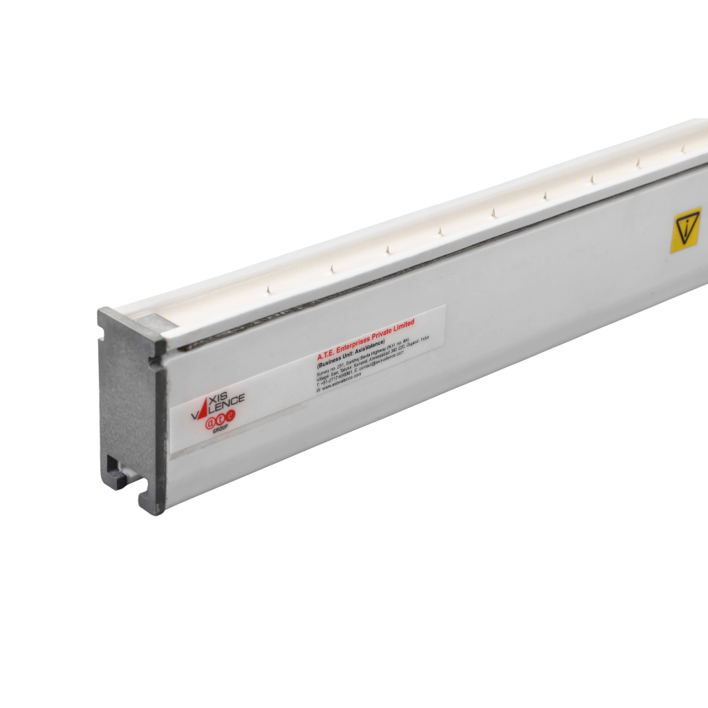 Valstat®VR30C AC shockless static eliminating bar CE, EL-4400, OL-4490, WW-4400mm; 3Meters HV cable
