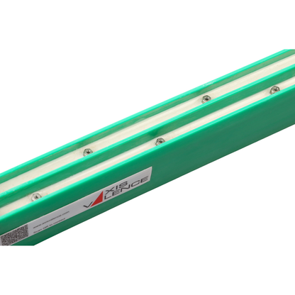Valstat®VR90 DC,shockless static eliminating barEL 3900 mm OL 3970 mm & HV cable 3Meters replaceable pin, with mounting bracket